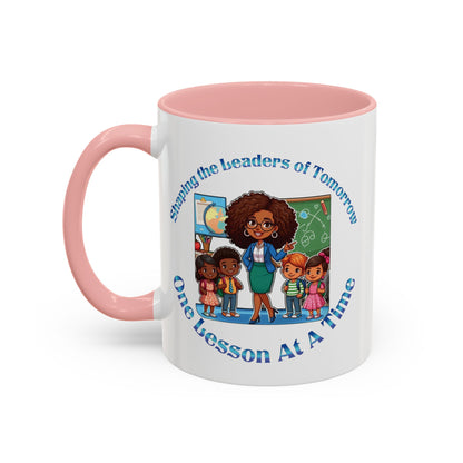 Shaping the Leaders of Tomorrow Accent Coffee Mug (11, 15oz)