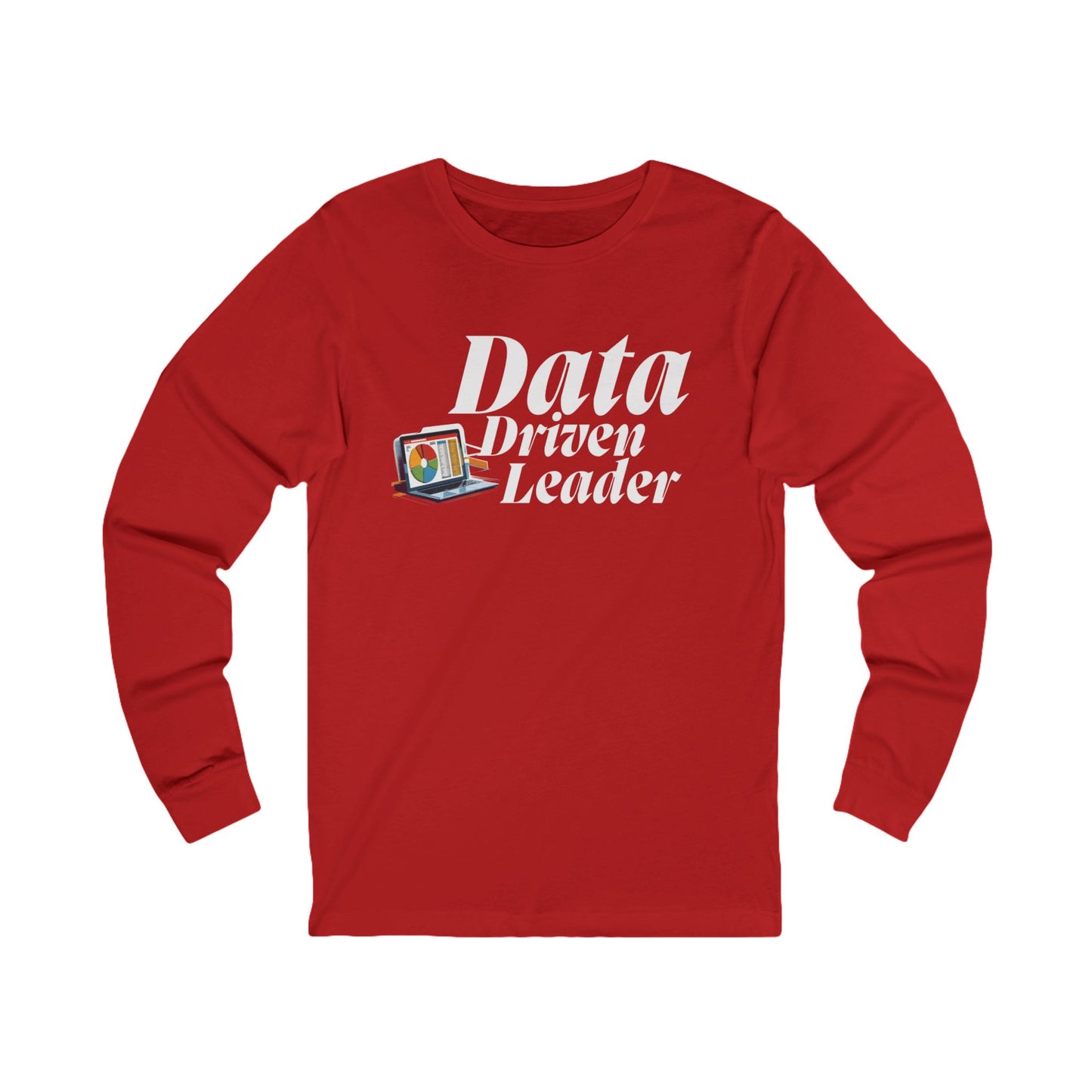 Data-Driven Leader Unisex Jersey Long Sleeve Tee