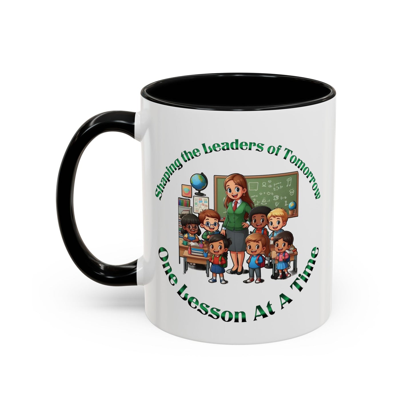 Shaping the Leaders of Tomorrow Accent Coffee Mug (11, 15oz)