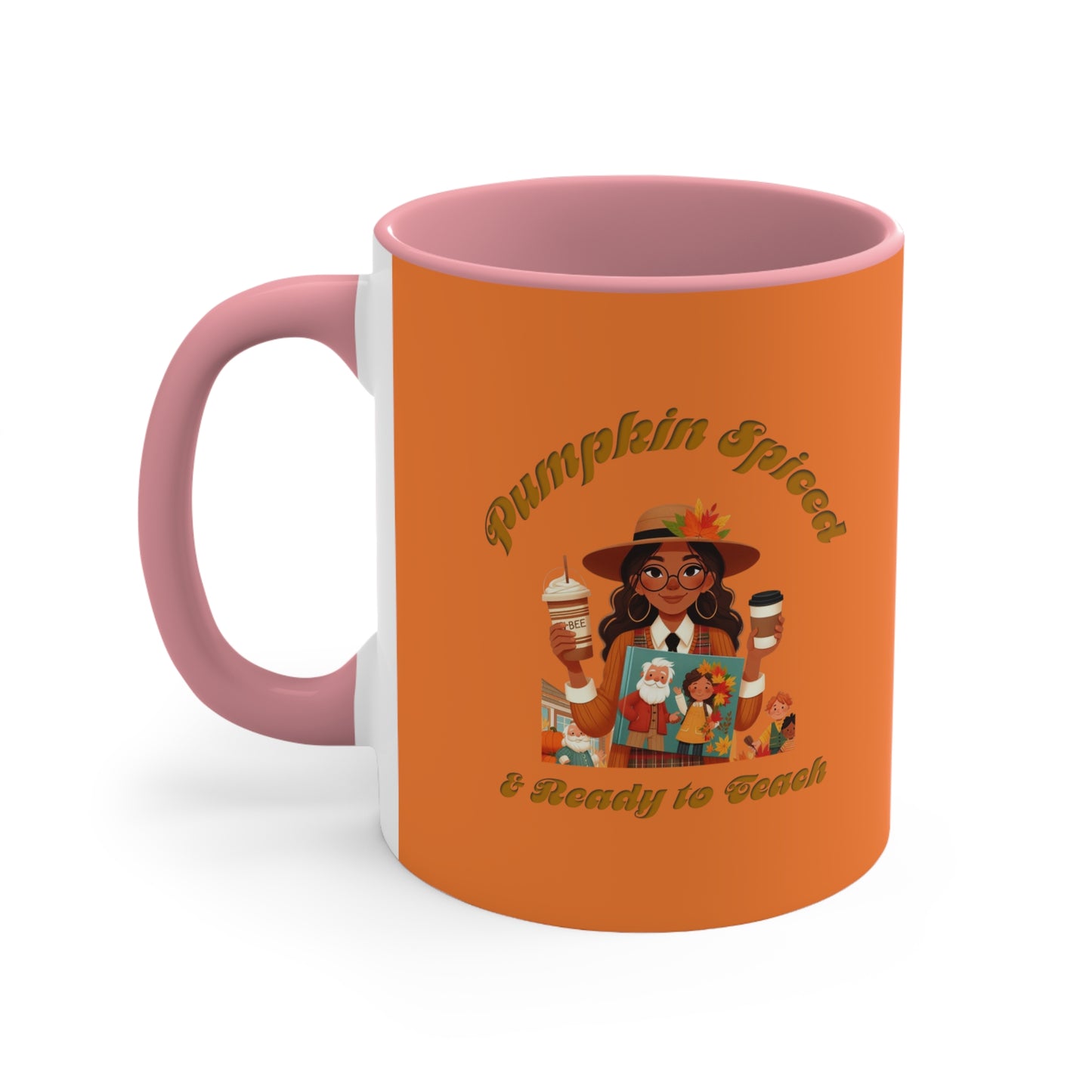 Pumpkin Spiced 2 11oz Accent Mug
