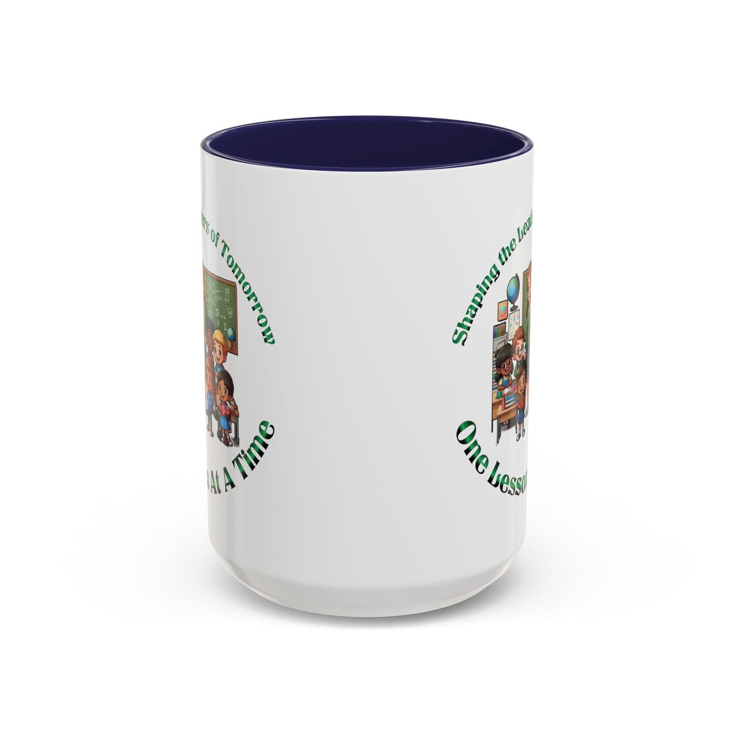 Shaping the Leaders of Tomorrow Accent Coffee Mug (11, 15oz)