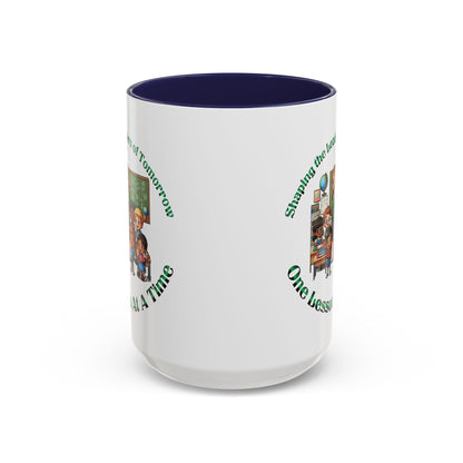 Shaping the Leaders of Tomorrow Accent Coffee Mug (11, 15oz)