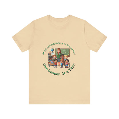 Shaping the Leaders of Tomorrow Unisex Jersey Short Sleeve Tee
