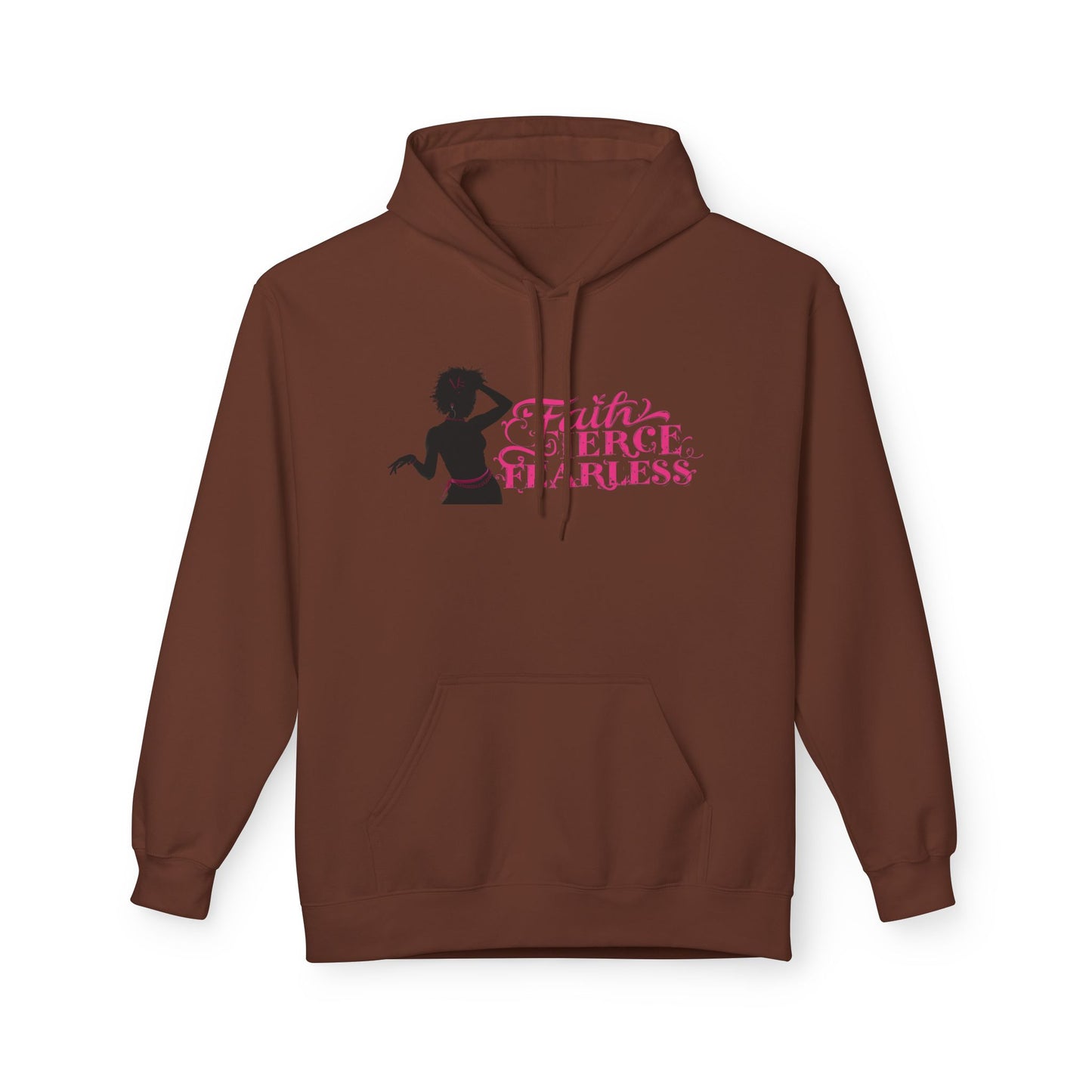 MVC Goes Pink: Faith, Fierce, Fearless Fleece Hoodie