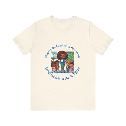 Shaping the Leaders of Tomorrow Unisex Jersey Short Sleeve Tee