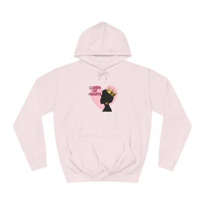 Queen of Hearts Unisex College Hoodie