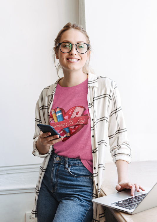 Teaching Is Love Unisex Tee
