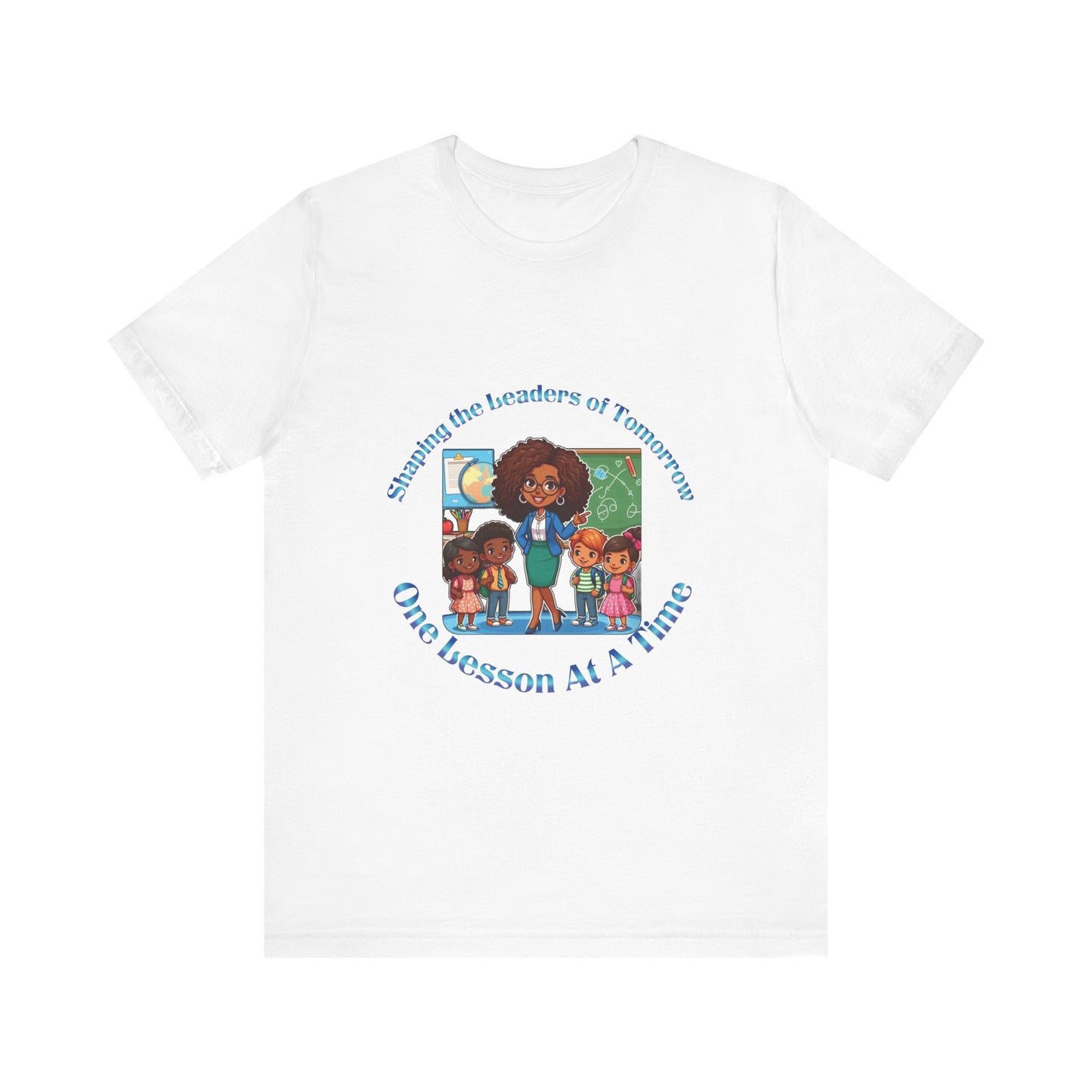 Shaping the Leaders of Tomorrow Unisex Jersey Short Sleeve Tee