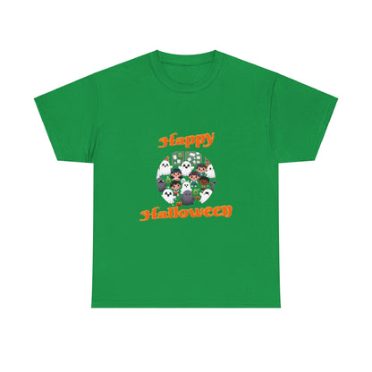Happy Halloween Unisex Heavy Cotton Tee