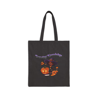 Brewing Knowledge Cotton Canvas Tote Bag