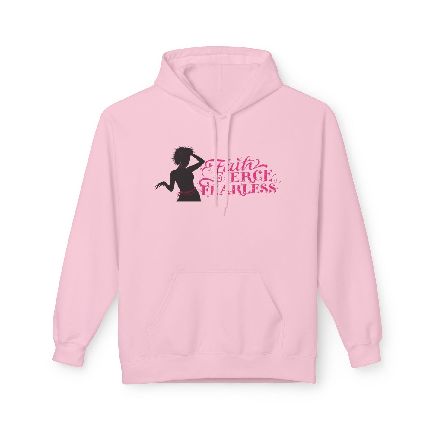 MVC Goes Pink: Faith, Fierce, Fearless Fleece Hoodie