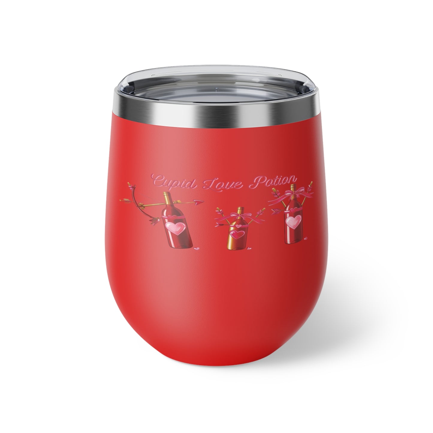 Cupid Love Potion Valentine's Wine Tumbler