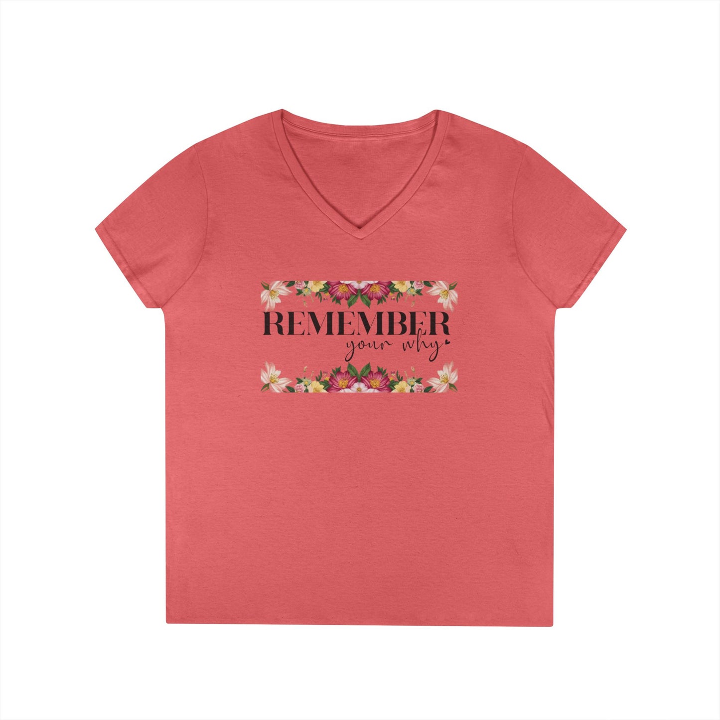 Remember Your Why V-Neck T-Shirt