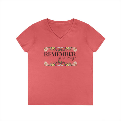 Remember Your Why V-Neck T-Shirt