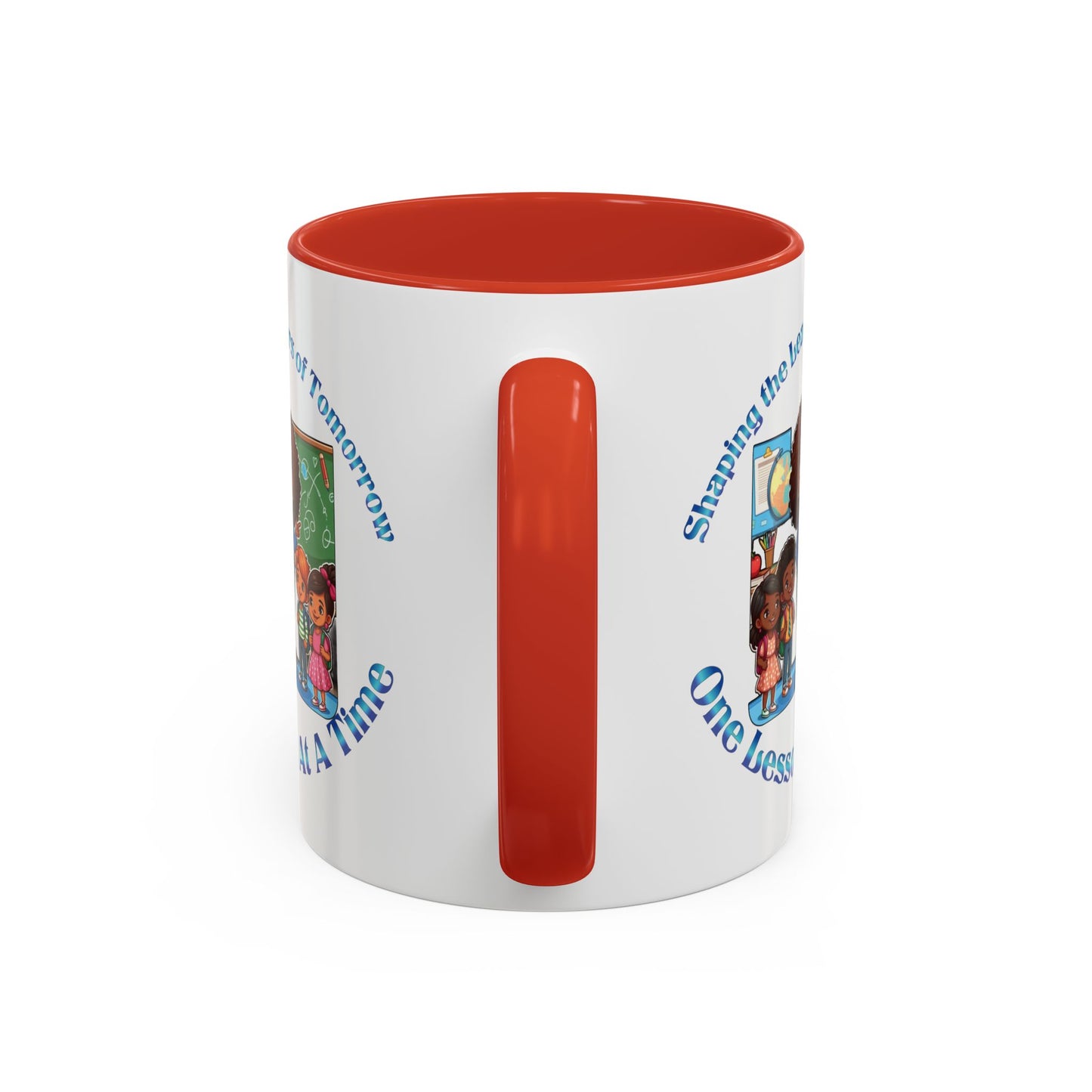 Shaping the Leaders of Tomorrow Accent Coffee Mug (11, 15oz)