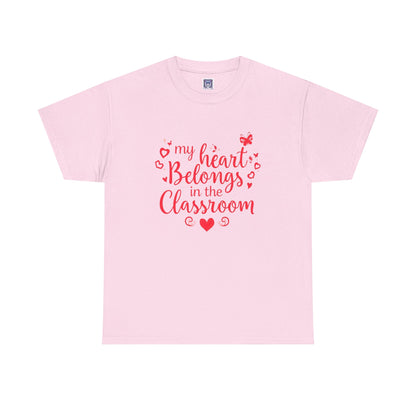 [NEW] My Heart Belongs Customizable T-Shirt