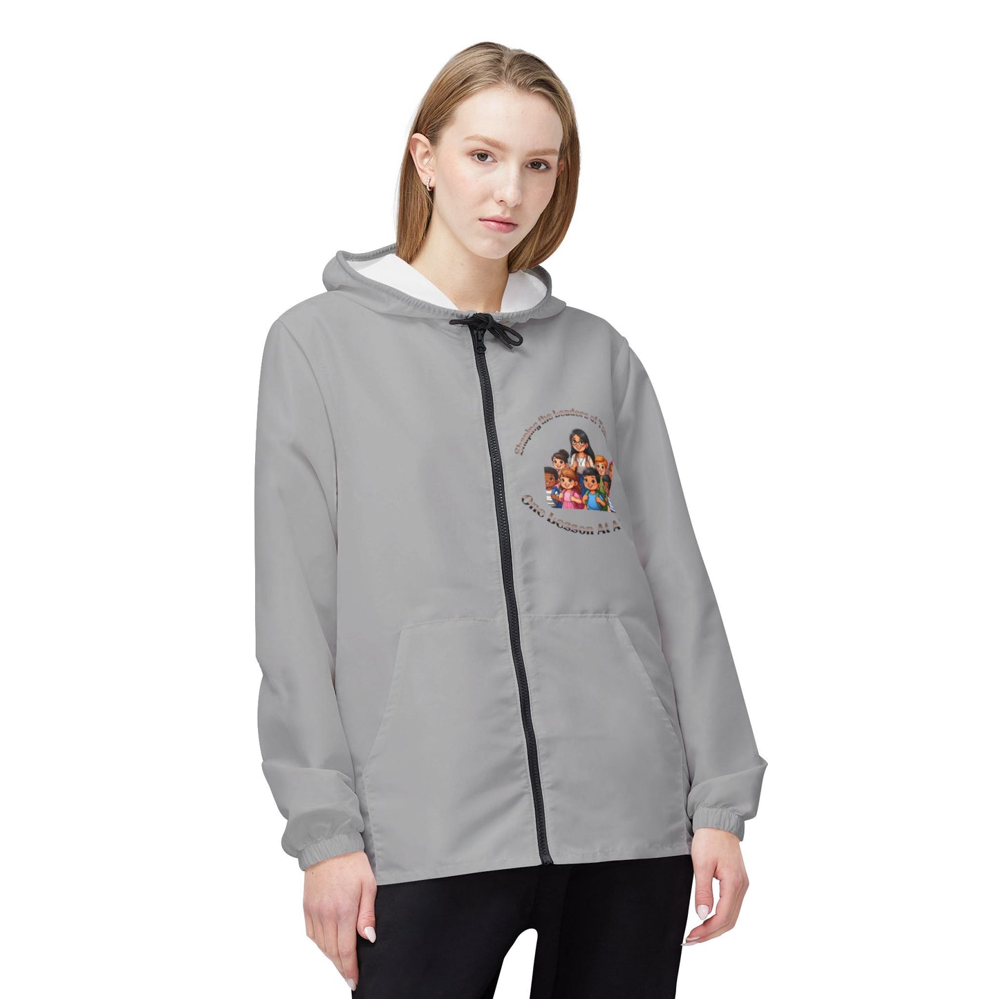 Shaping the Leaders of Tomorrow Windbreaker Jacket