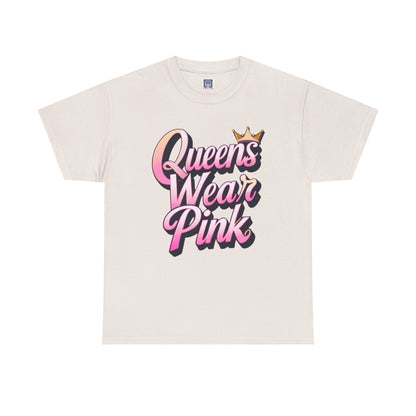 MVC Goes Pink: Queens Wear Pink Cotton Tee