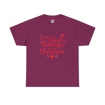 [NEW] My Heart Belongs Customizable T-Shirt