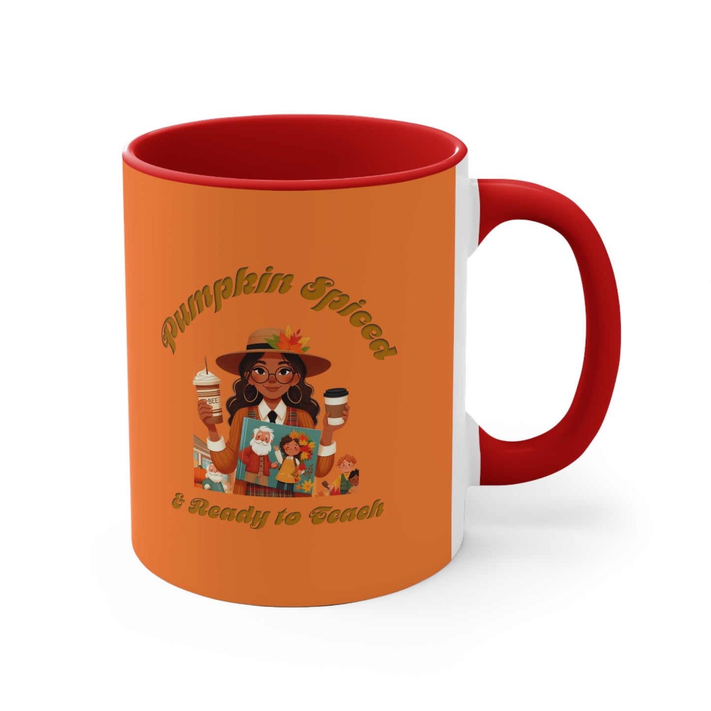 Pumpkin Spiced 2 11oz Accent Mug