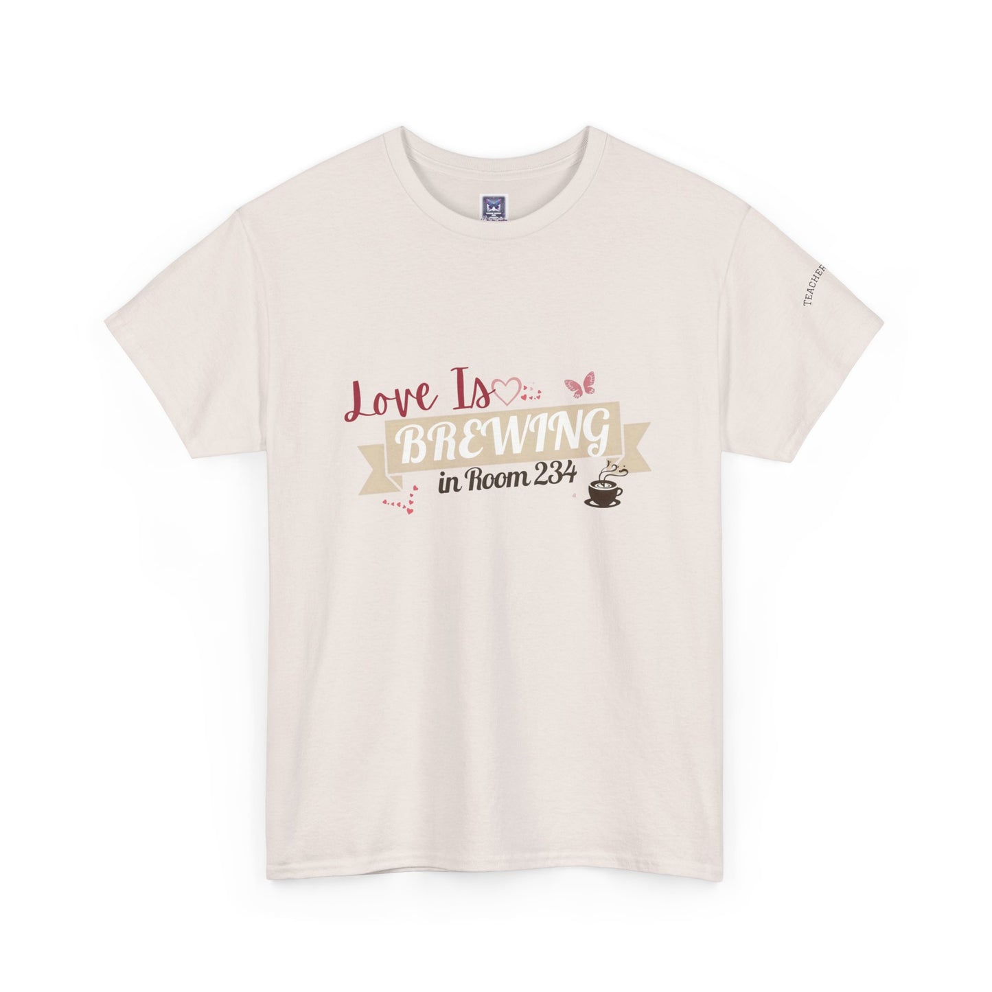 [NEW] Love is Brewing in Room ... Customizable Tee