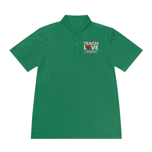 Teach Love Inspire Unisex Sport Polo Shirt