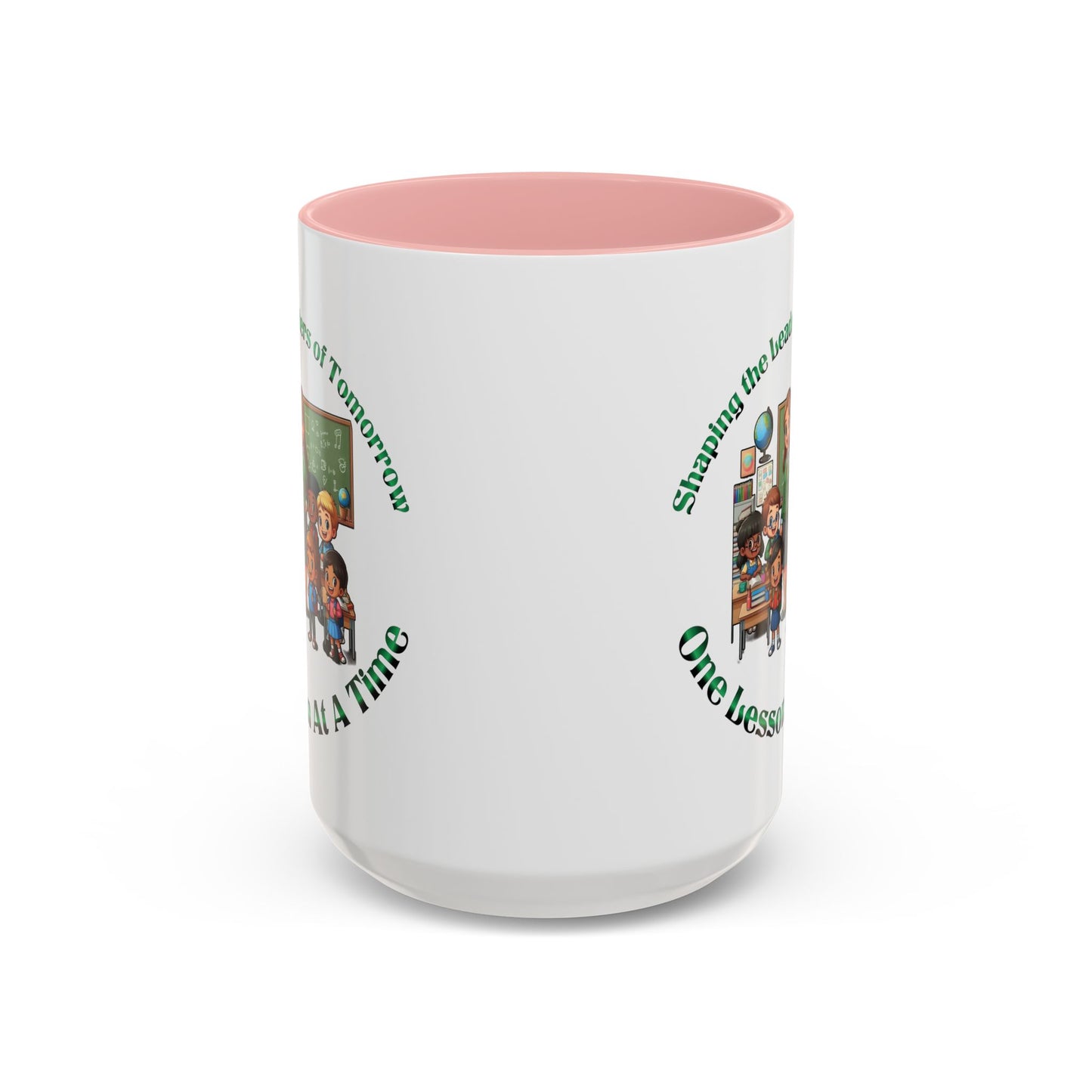 Shaping the Leaders of Tomorrow Accent Coffee Mug (11, 15oz)
