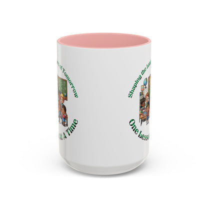 Shaping the Leaders of Tomorrow Accent Coffee Mug (11, 15oz)