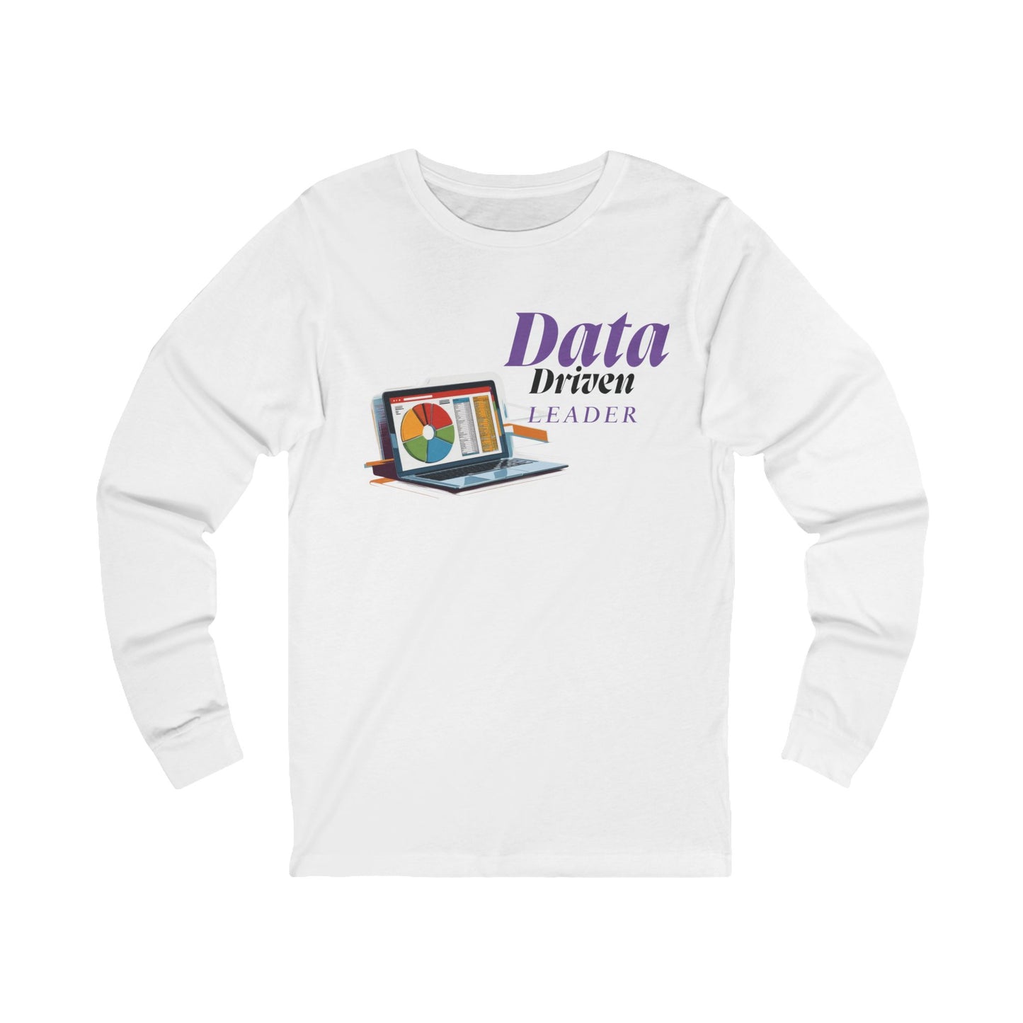 Data-Driven Leader Unisex Jersey Long Sleeve Tee