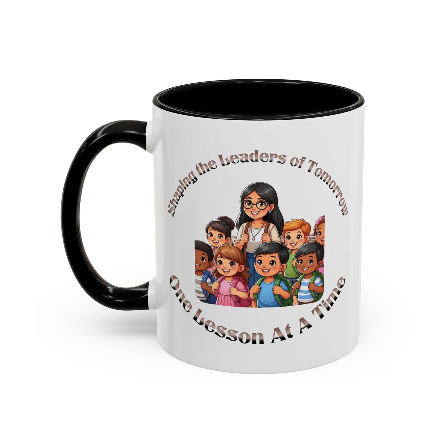 Shaping the Leaders of Tomorrow Accent Coffee Mug (11, 15oz)
