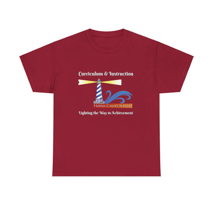 HCS Curriculum and Instruction: Lighting the Way to Achievement Cotton Tee 2