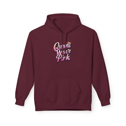 MVC Goes Pink: Queens Wear Pink Fleece Hoodie