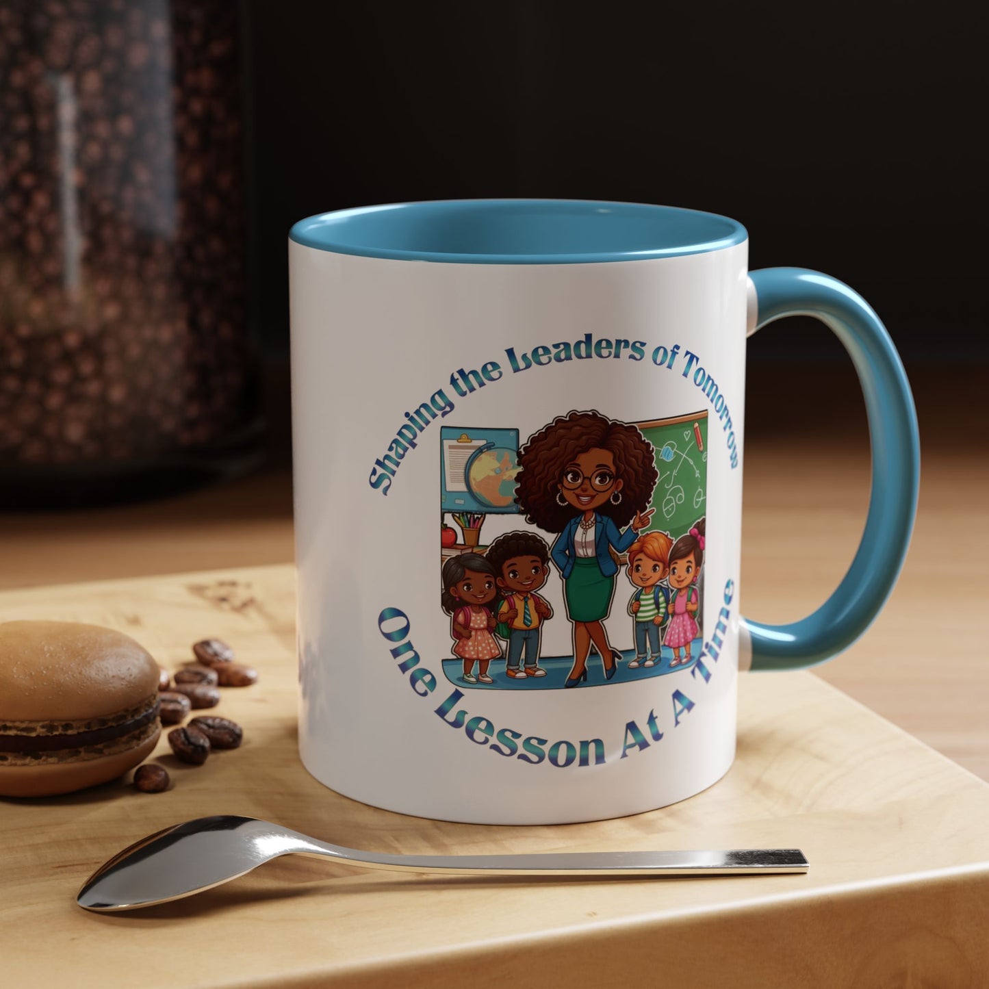 Shaping the Leaders of Tomorrow Accent Coffee Mug (11, 15oz)