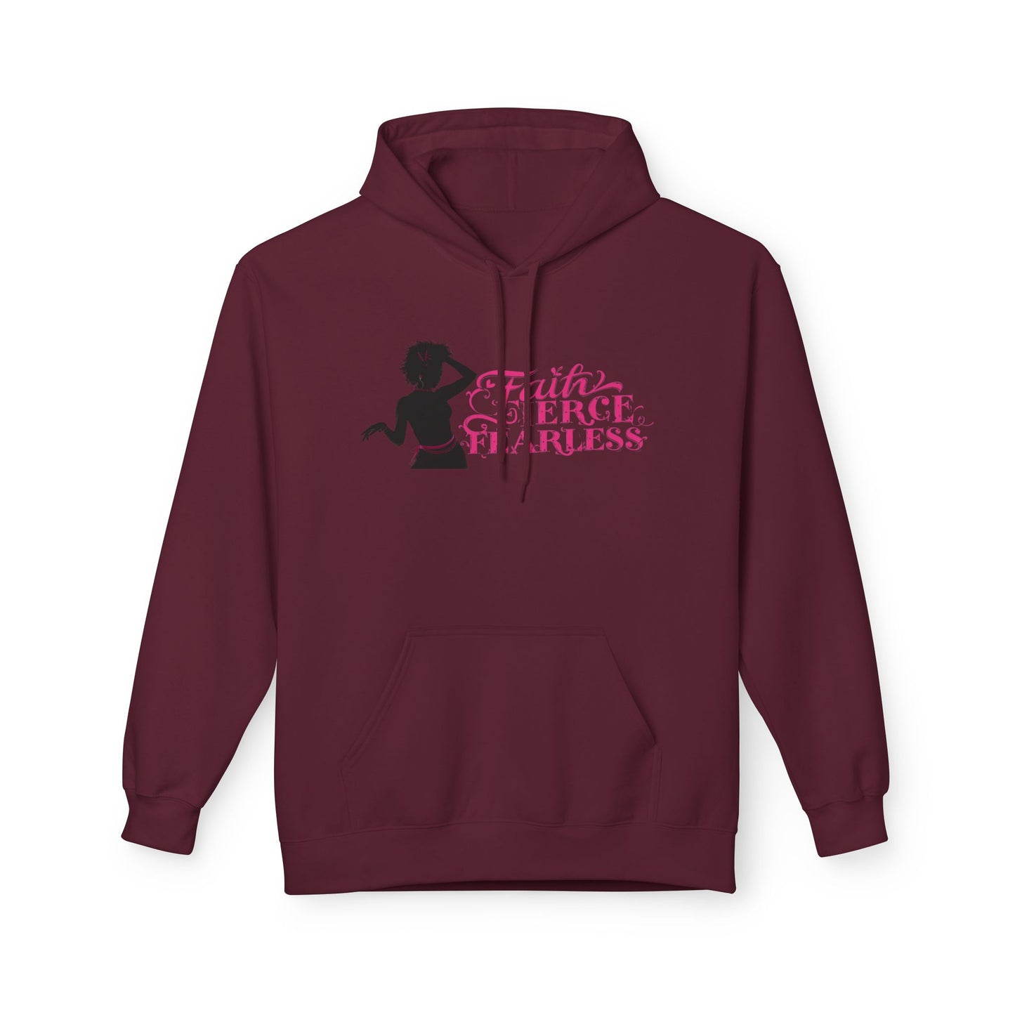MVC Goes Pink: Faith, Fierce, Fearless Fleece Hoodie