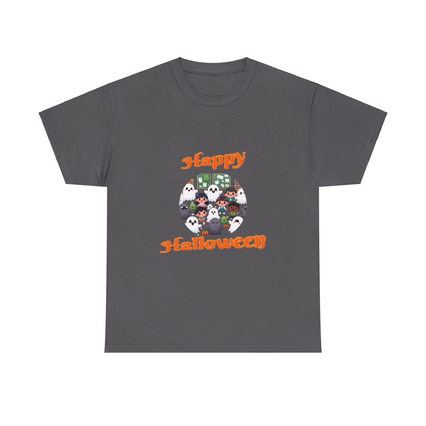 Happy Halloween Unisex Heavy Cotton Tee