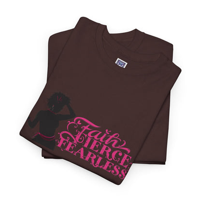 MVC Goes Pink: Faith, Fierce, Fearless Cotton Tee