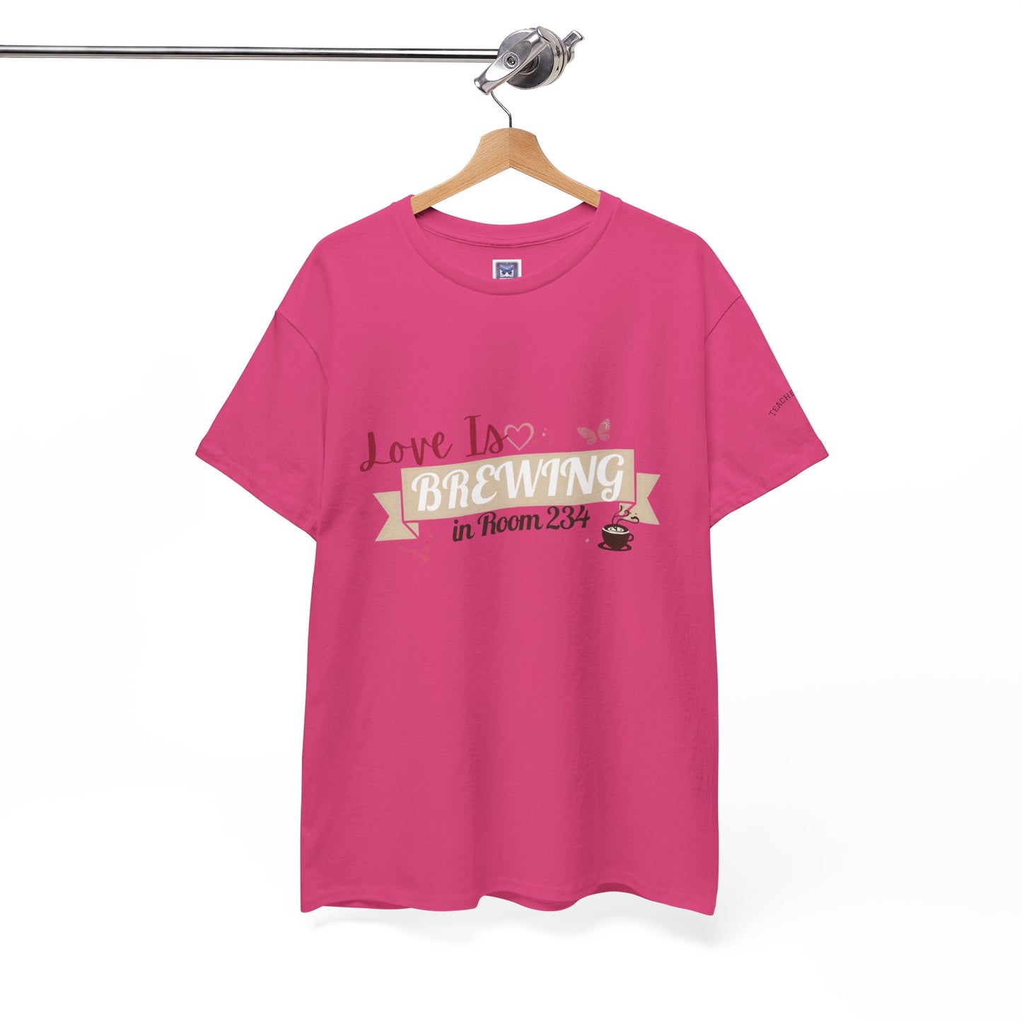 [NEW] Love is Brewing in Room ... Customizable Tee