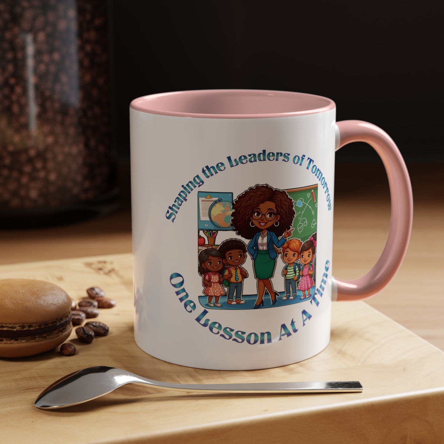 Shaping the Leaders of Tomorrow Accent Coffee Mug (11, 15oz)