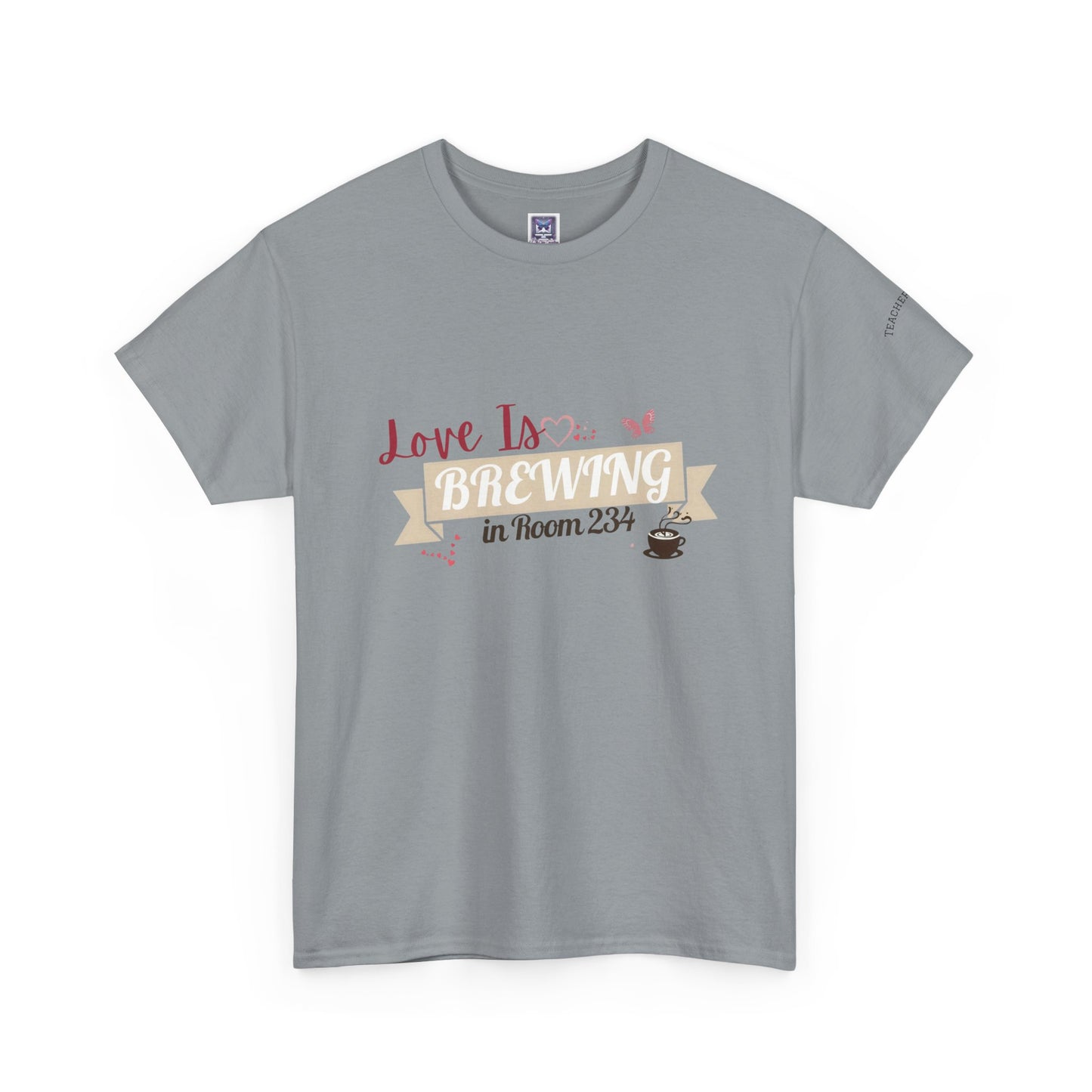 [NEW] Love is Brewing in Room ... Customizable Tee