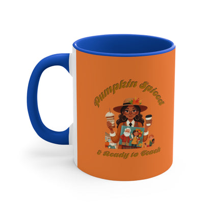 Pumpkin Spiced 2 11oz Accent Mug