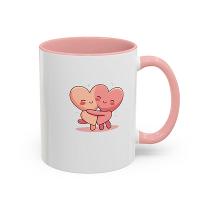 Love Learn Lead Valentine’s Accent Coffee Mug (11oz, 15oz)