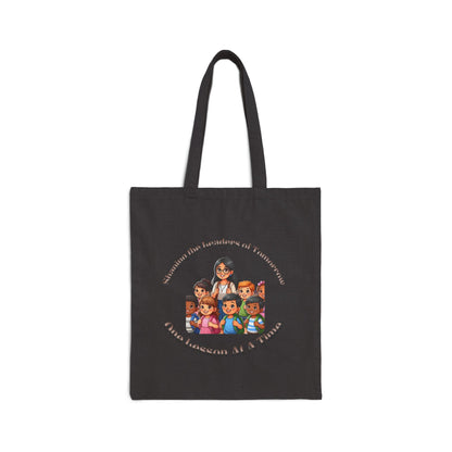 Shaping the Leaders of Tomorrow Cotton Canvas Tote Bag
