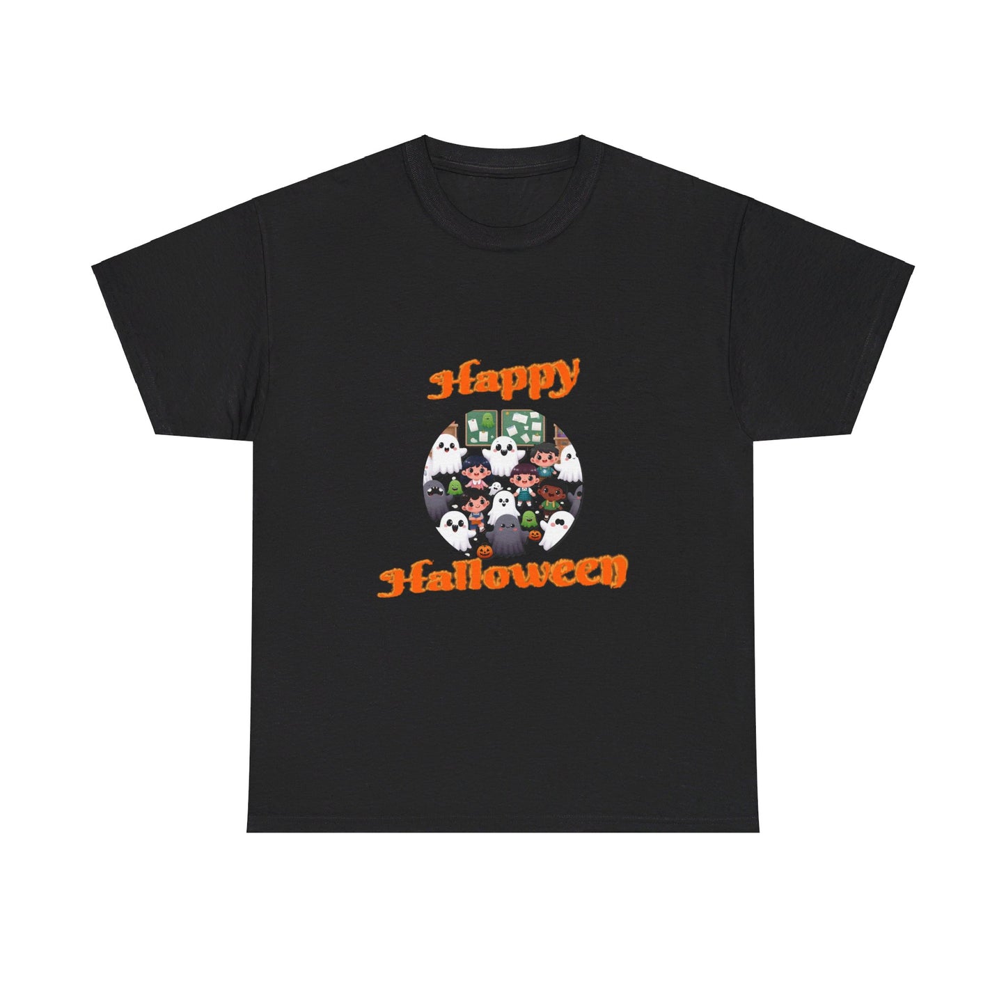 Happy Halloween Unisex Heavy Cotton Tee