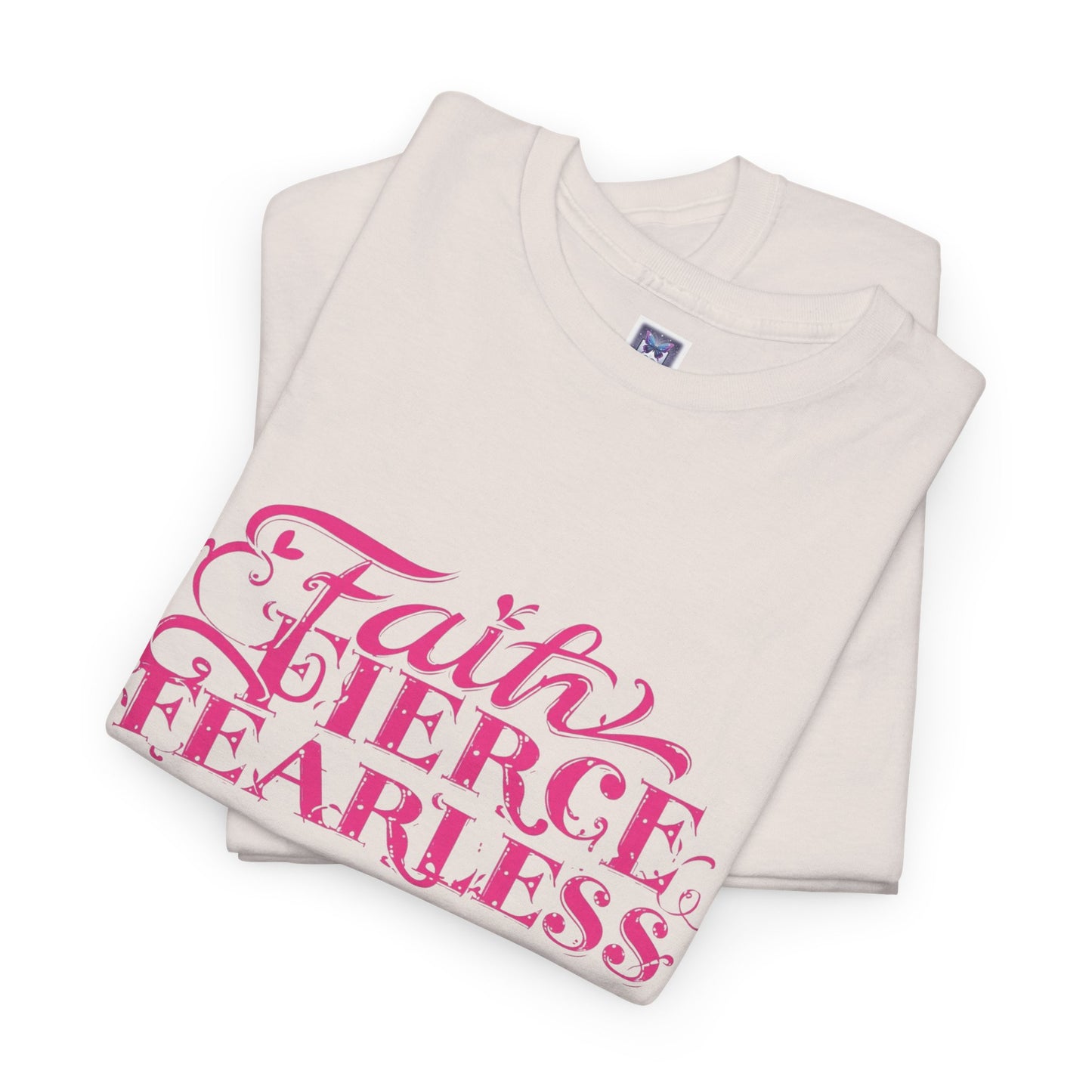 MVC Goes Pink: Faith, Fierce, Fearless Cotton Tee