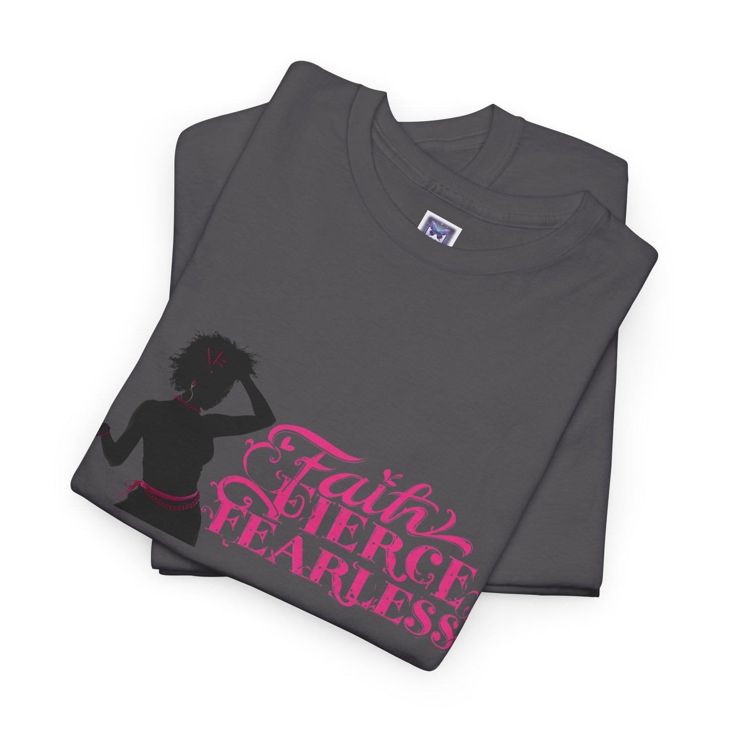 MVC Goes Pink: Faith, Fierce, Fearless Cotton Tee