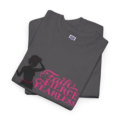 MVC Goes Pink: Faith, Fierce, Fearless Cotton Tee