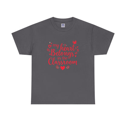 [NEW] My Heart Belongs Customizable T-Shirt