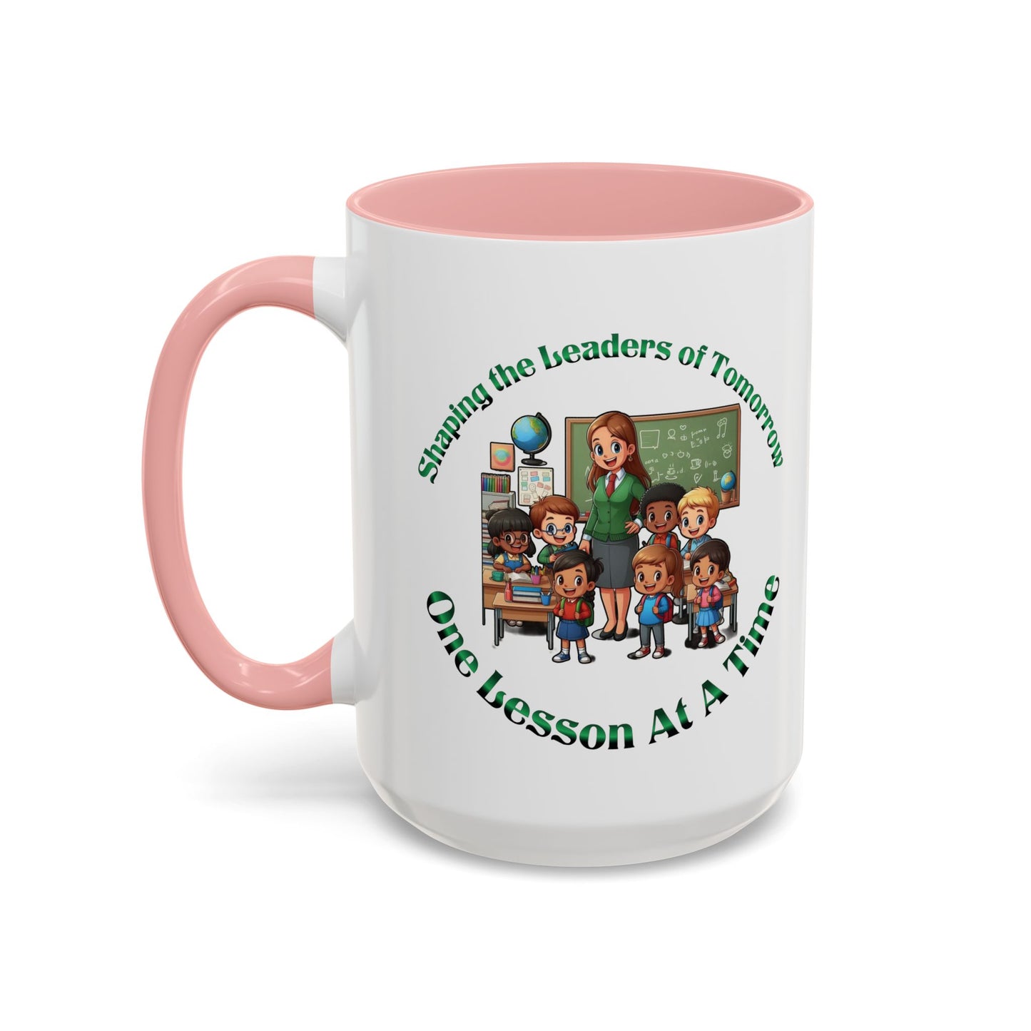 Shaping the Leaders of Tomorrow Accent Coffee Mug (11, 15oz)