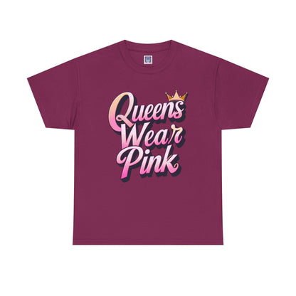 MVC Goes Pink: Queens Wear Pink Cotton Tee