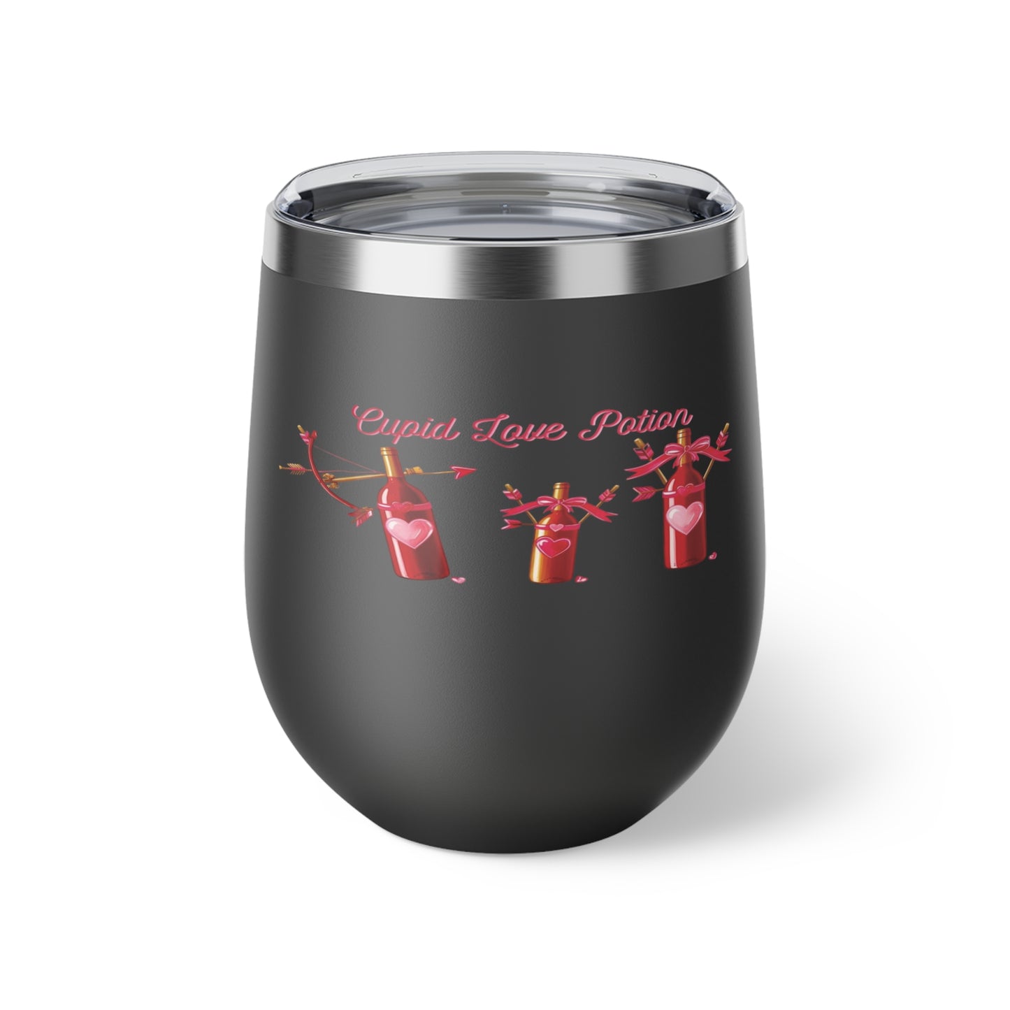 Cupid Love Potion Valentine's Wine Tumbler